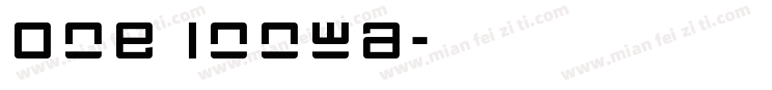 One Innwa字体转换